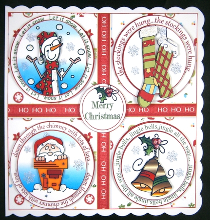 8x8 Let it snow mini kit by Linda Short