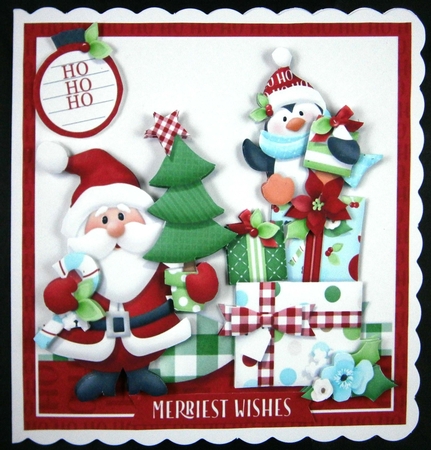 Santas Helper mini kit by Linda Short