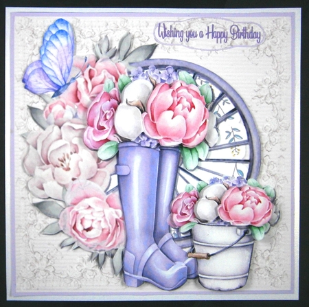 Fill your boots with flowers by Linda Short