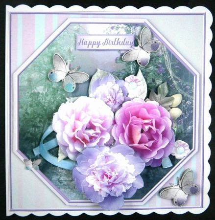 Summer Garden - Decoupage Card Mini Kit by Linda Short