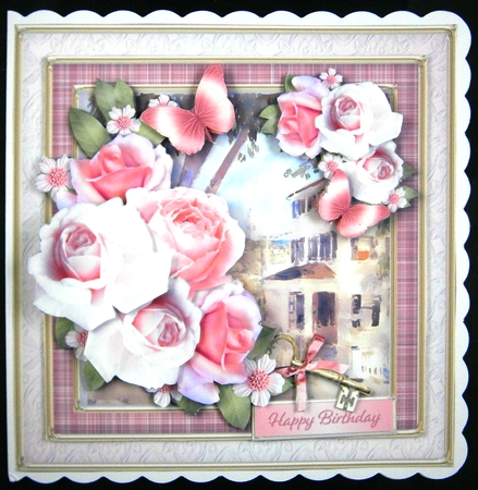 Villa in Italy - Decoupage Card Mini Kit by Linda Short