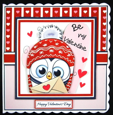 8x8 Be Mine Mini Kit - x5 A4 sheets  by Linda Short