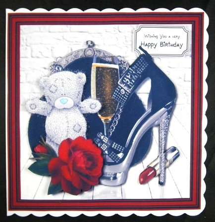 Tatty Teddy with Ladies Accessories by Linda Short
