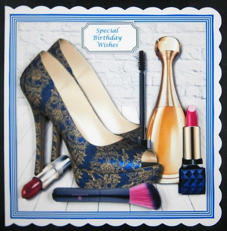 Ladies Shoes, perfume and cosmetics for Birthday or Mothers Day by Linda Short