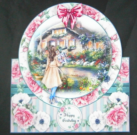Visiting Riverside Cottage Shaped Mini Page Kit by Linda Short