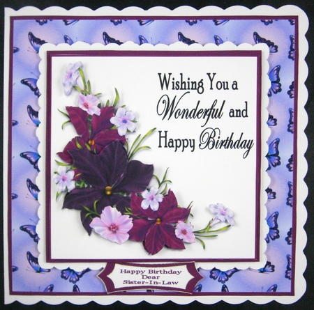 Wishing You A Wonderful Birthday - 7x7 Mini Kit by Linda Short