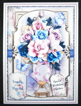 Say It With Flowers 02 Mini Page Kit  by Linda Short