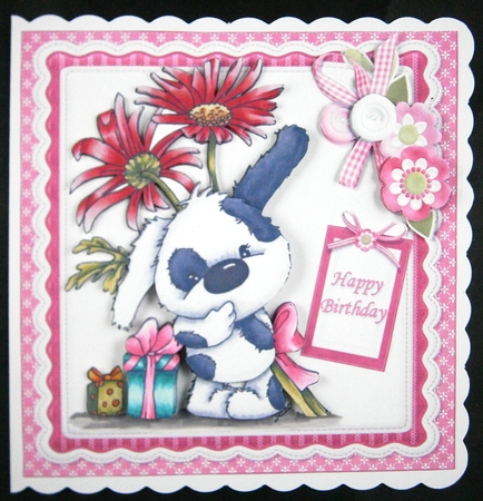 8x8 especially for you cute puppy mini kit by Linda Short