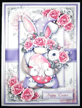 Easter Bunny Gnome CF. Mini Kit-3 by Linda Short