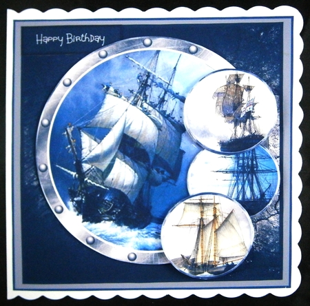 Sailing ships of the past 7x7 by Linda Short
