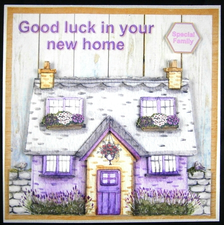 New Home Decoupage Mini Kit 2 by Linda Short