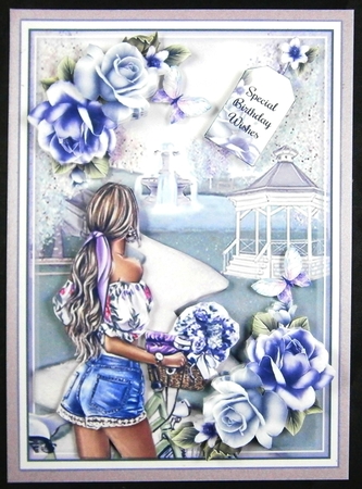 A Pastel View 02 Mini Page Kit  by Linda Short