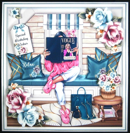  Relax In Style 02 Mini Page Kit  by Linda Short