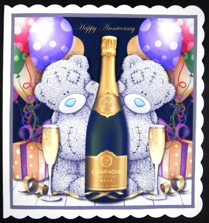 Tatty Teddy Birthday or Anniversary by Linda Short
