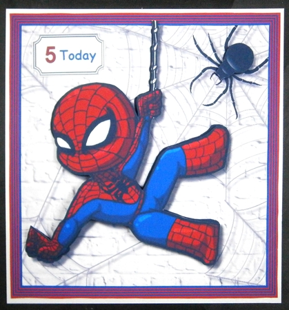Cute Spiderman by Linda Short