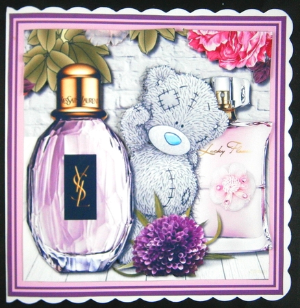 Tatty Teddy and Perfumes  by Linda Short