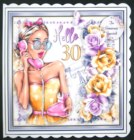 An Old Fashioned Hello 30 Mini Page Kit  by Linda Short