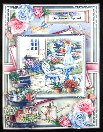In The Garden 5x7 Female Mini Page Kit by Linda Short