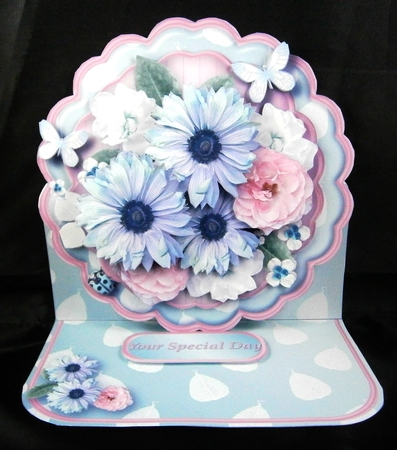 Sweet Posy - Framed Easel Card Mini Kit by Linda Short