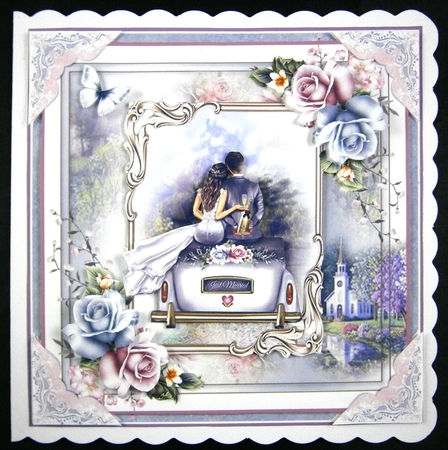 The Bride And Groom Bumper Mini Page Kits  by Linda Short