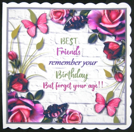 Best Friends Remember your Birthday but forget your age!! by Linda Short