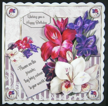 Flowers are like friends by Linda Short