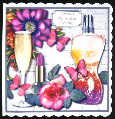 Flowers, Perfume and Butterflies by Linda Short
