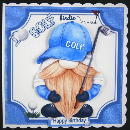 8x8 Any Gnome for golf mini kit 2 by Linda Short