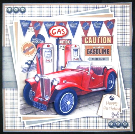 Red Roadster Mini Kit by Linda Short