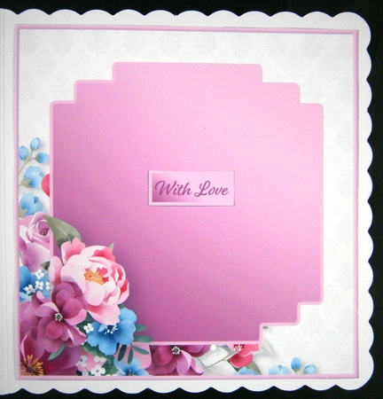 Flowers and Balloons - Decoupage Card Mini Kit by Linda Short