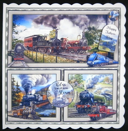 Let Off Some Steam Bumper Mini Page Kits by Linda Short