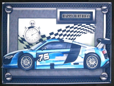 Race Car Favorites Mini Kit. 3 by Linda Short