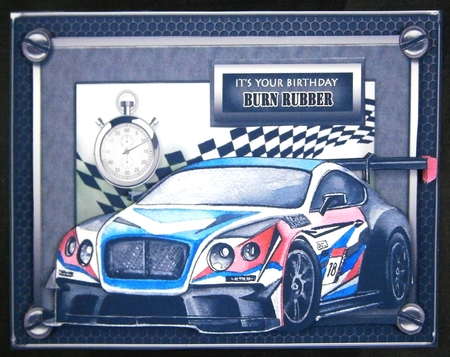 Race Car Favorites Mini Kit. 4 by Linda Short