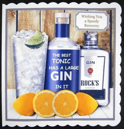 The Best Tonic has a large Gin in it by Linda Short