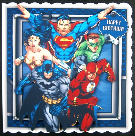 Super Super Heros ~ Justice League by Linda Short