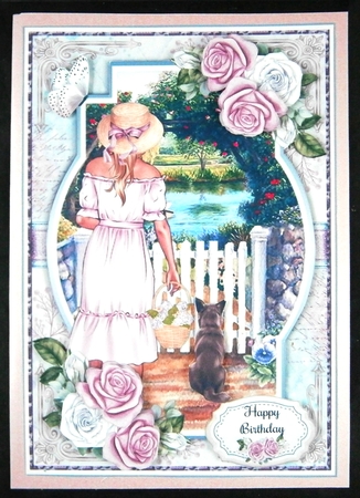 Beyond The Garden Gate Mini Page Kit  by Linda Short