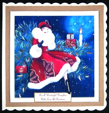 Art Deco Christmas 01 Mini Kit by Linda Short