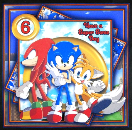Super Sonic Mini Kit #2 Ages 3-12 included   CARD FRONT * by Linda Short