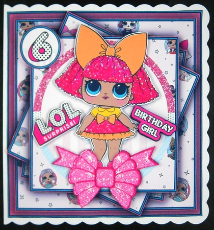 LOL Surprise Mini Kit #3  Ages 3-12 included   CARD FRONT * by Linda Short