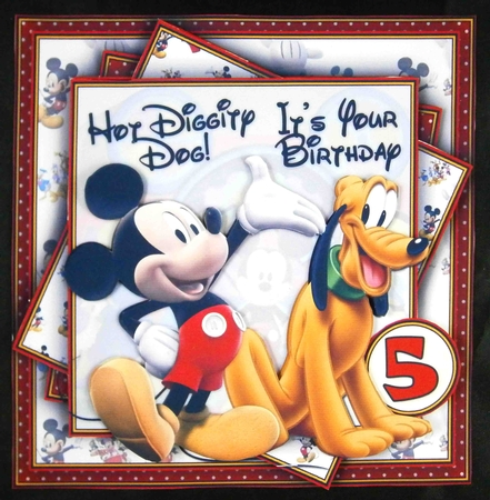 Hot Diggity Dog Mini Kit #1   CARD FRONT * by Linda Short