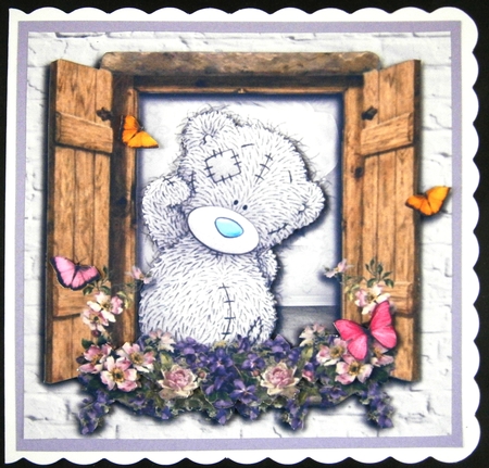 Tatty Teddy Window Box for various occasions by Linda Short