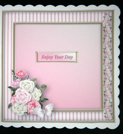 The Path to the Woods - Decoupage Card Mini Kit by Linda Short