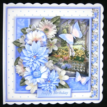 Day in the Park - Decoupage Card Mini Kit by Linda Short