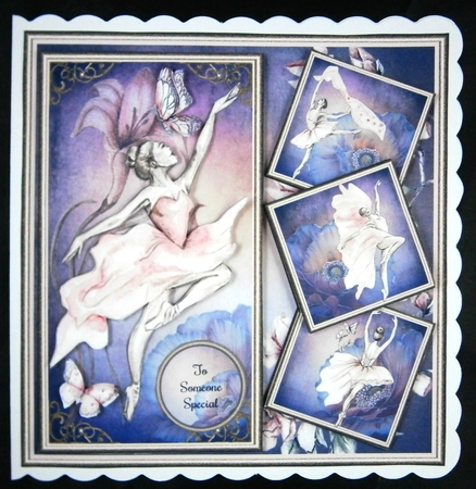 Ballerina Collage Mini Page Kit by Linda Short