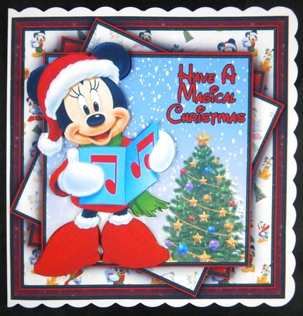 Magical Christmas Mini Kit #2   CARD FRONT * by Linda Short