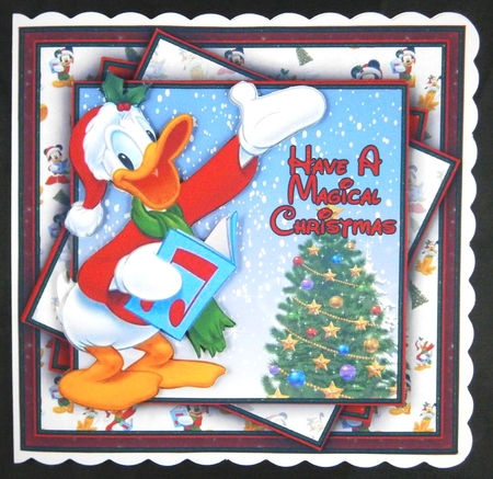 Magical Christmas Bumper Kit #1   CARD FRONT * by Linda Short