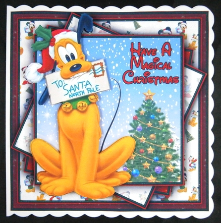 Magical Christmas Bumper Kit #1   CARD FRONT * by Linda Short