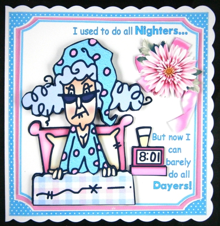 8x8 Stella used to do all nighters mini kit by Linda Short