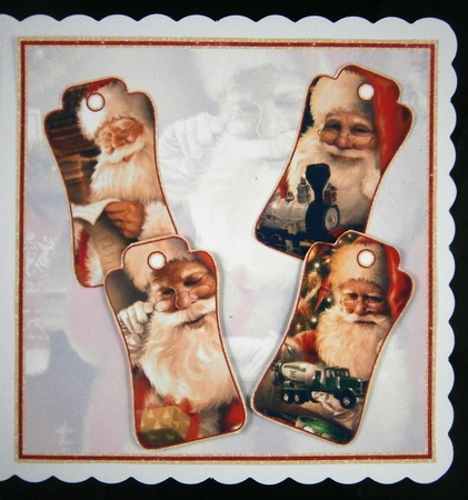 Santa Claus 2 Mini Kit #4   by Linda Short