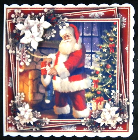 Santa Claus 2 Mini Kit #6   by Linda Short